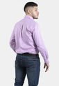 Camisa De Vestir Italian Morado Para Hombre de POLO ATLANTIC
