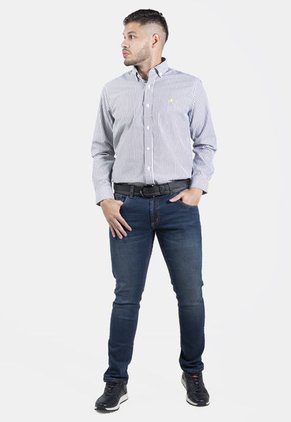 Camisa De Vestir Italian Negro Para Hombre