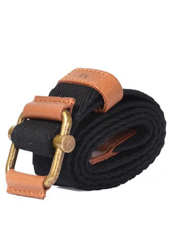 POLO ATLANTIC - Cinturon Sport Lona Negro Para Hombre