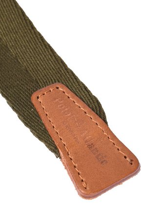 Cinturon Sport Lona Verde Para Hombre