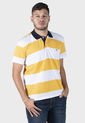 Polo State I Rayas Amarillo Para Hombre de POLO ATLANTIC