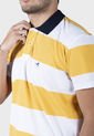 Polo State I Rayas Amarillo Para Hombre de POLO ATLANTIC