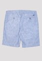 Bermuda Asis Lino Azul Para Hombre de POLO ATLANTIC