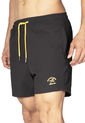 Pantaloneta De Baño Clásica Negro Para Hombre de POLO ATLANTIC