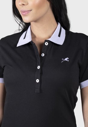 Polo One Desire Negro Para Mujer