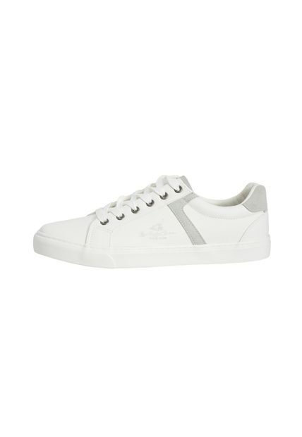 Tenis Polo Club Mujer White Grey