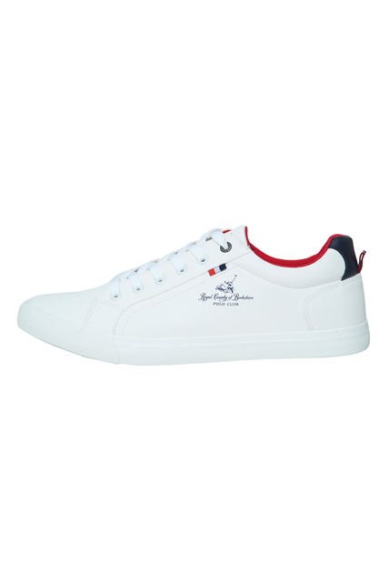 Tenis Polo Club Hombre White/Navy