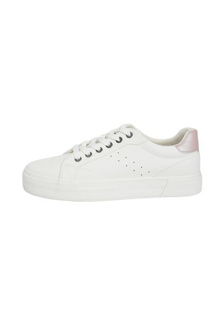 Tenis Polo Club Mujer White/Rose Pink