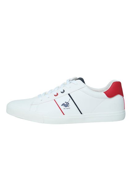 Tenis Polo Club Hombre White/Navy/Red