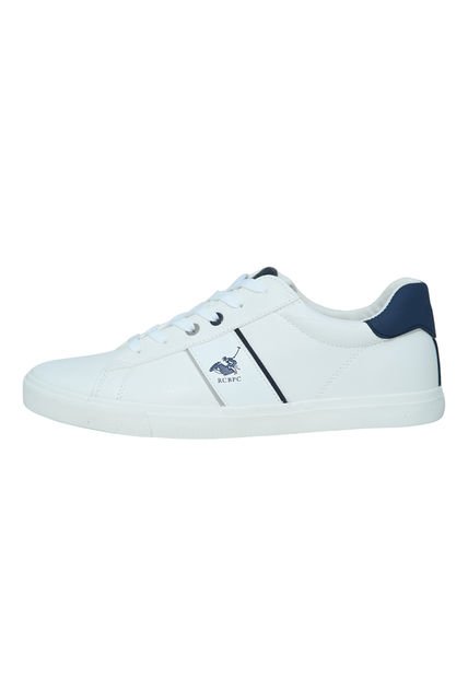 Tenis Polo Club Hombre White/Navy/Grey