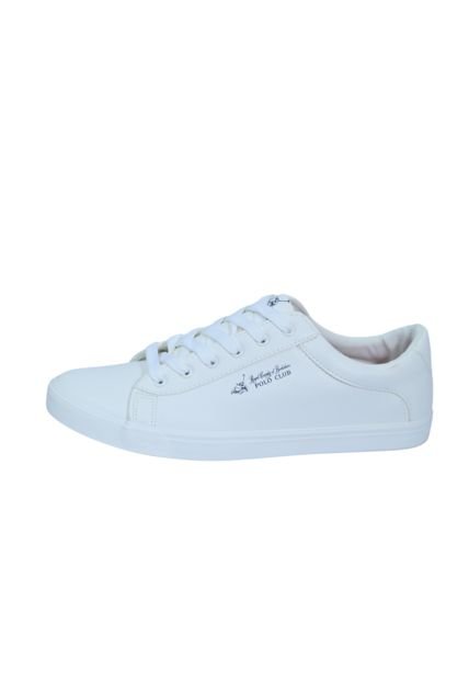 Tenis Polo Club Hombre White