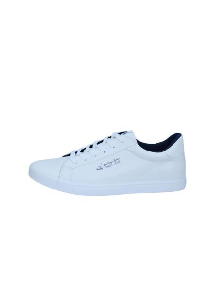 Tenis Polo Club Hombre White