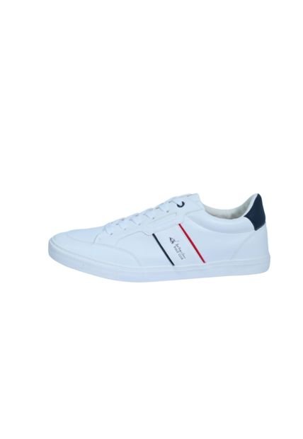 Tenis Polo Club Hombre White/Red