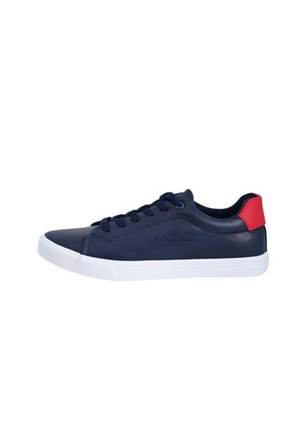 Tenis Polo Club Hombre Navy/Red