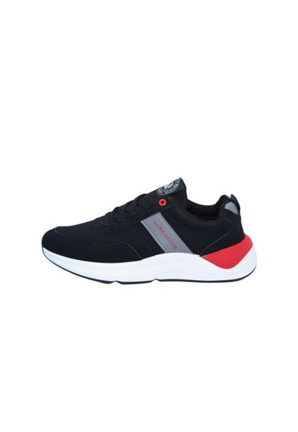 Tenis Polo Club Hombre Black