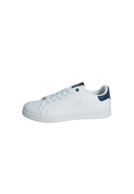 Tenis Polo Club Hombre White/ Navy