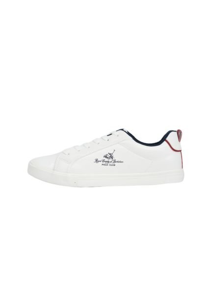 Tenis Polo Club Hombre White/Red