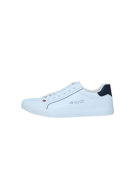 Tenis Polo Club Hombre White/Navy