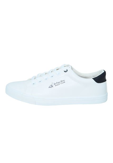 Tenis Polo Club Hombre White/Navy