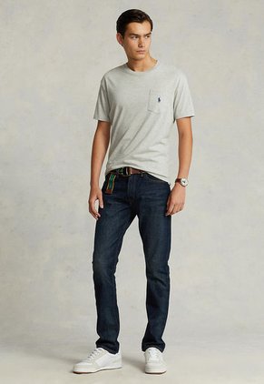 Camiseta Gris-Azul Polo Ralph Lauren