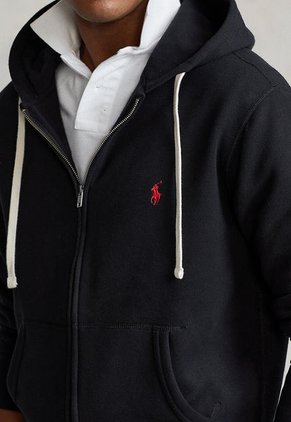 Hoodie Negro-Blanco Polo Ralph Lauren