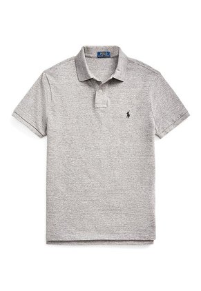 Polo Gris-Blanco-Azul Polo Ralph Lauren Cntbry Htr