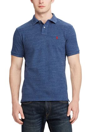 Polo Azul Polo Ralph Lauren Ssl Knt Blue