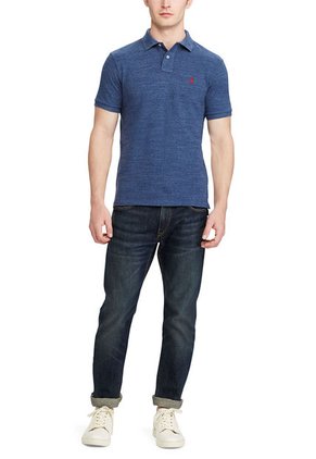 Polo Azul Polo Ralph Lauren Ssl Knt Blue