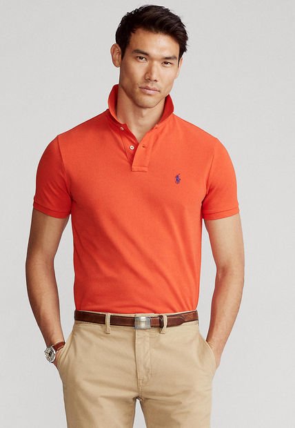 Polo Naranja-Azul Polo Ralph Lauren