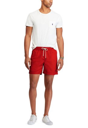 Pantaloneta Roja Polo Ralph Lauren BSR Red Traveler Short