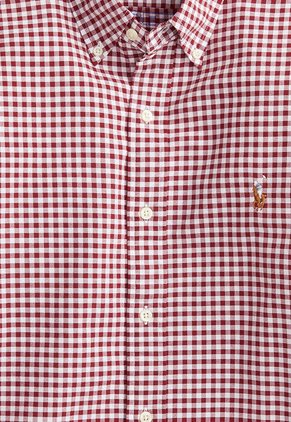 Camisa Rojo-Blanco Polo Ralph Lauren