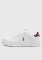 Tenis POLO RALPH LAUREN Blanco de Polo Ralph Lauren