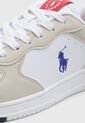 Tenis POLO RALPH LAUREN Blanco de Polo Ralph Lauren