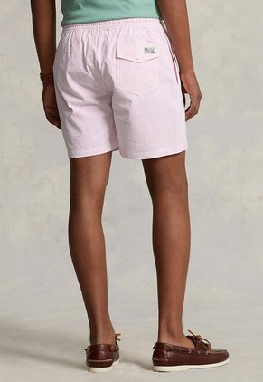 Pantaloneta de Baño Rosa-Blanco Polo Ralph Lauren