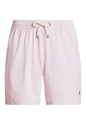 Pantaloneta de Baño Rosa-Blanco Polo Ralph Lauren