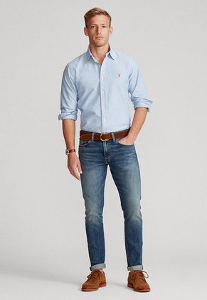 Camisa Azul Polo Ralph Lauren