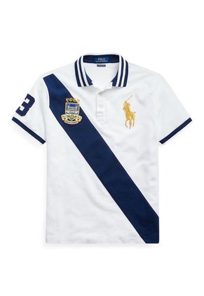 Polo Blanco-Azul Polo Ralph Lauren