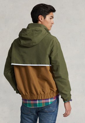 Chaqueta Verde Oliva-Marfil Polo Ralph Lauren