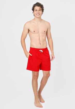 Traje de Baño Rojo Polo Ralph Lauren