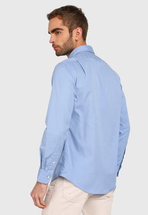 Camisa Azul Polo Ralph Lauren