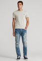 Camiseta Beige-Gris Polo Ralph Lauren de Polo Ralph Lauren