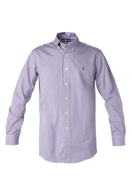 Camisa Polo Ralph Lauren Violeta