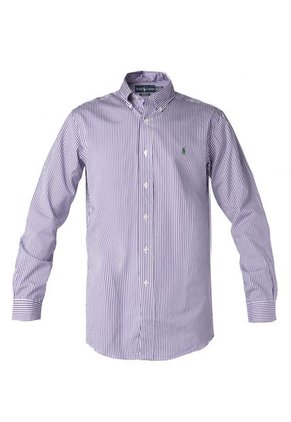 Camisa Polo Ralph Lauren Violeta