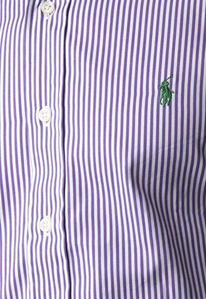 Camisa Polo Ralph Lauren Violeta