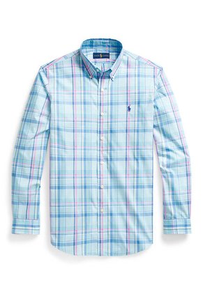 Camisa Azul-Rosa Polo Ralph Lauren