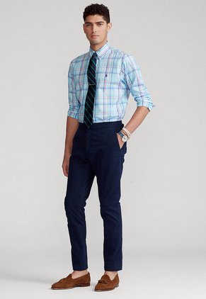 Camisa Azul-Rosa Polo Ralph Lauren