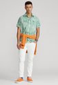 Camisa Verde-Blanco Polo Ralph Lauren de Polo Ralph Lauren