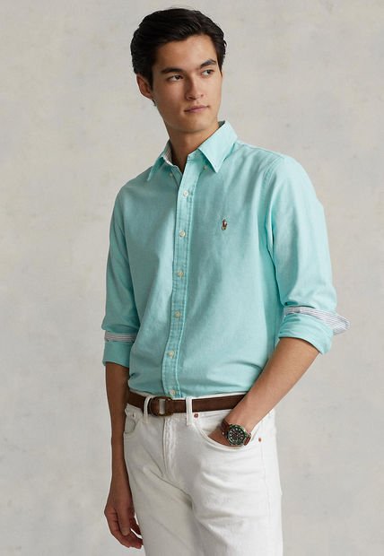 Camisa Verde Menta Polo Ralph Lauren