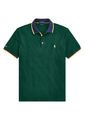 Polo Verde-Azul-Amarillo Polo Ralph Lauren M Classics Green Ssl Knt de Polo Ralph Lauren