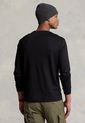 Camiseta Manga Larga Negro Polo Ralph Lauren de Polo Ralph Lauren